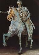 unknow artist Rider statue of Marcus Aurelius France oil painting artist